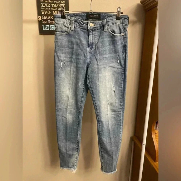 Liverpool Los Angeles Abby Ankle Skinny in Reynolds - Picture 2 of 11